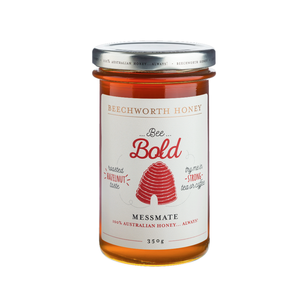 BBMESSJAR350_Beechworth-Honey-Bee-Bold-Messmate-Jar