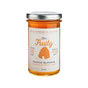 BFORBLJAR350 _Beechworth-Honey-Bee-Fruity-Orange-Blossom-Jar