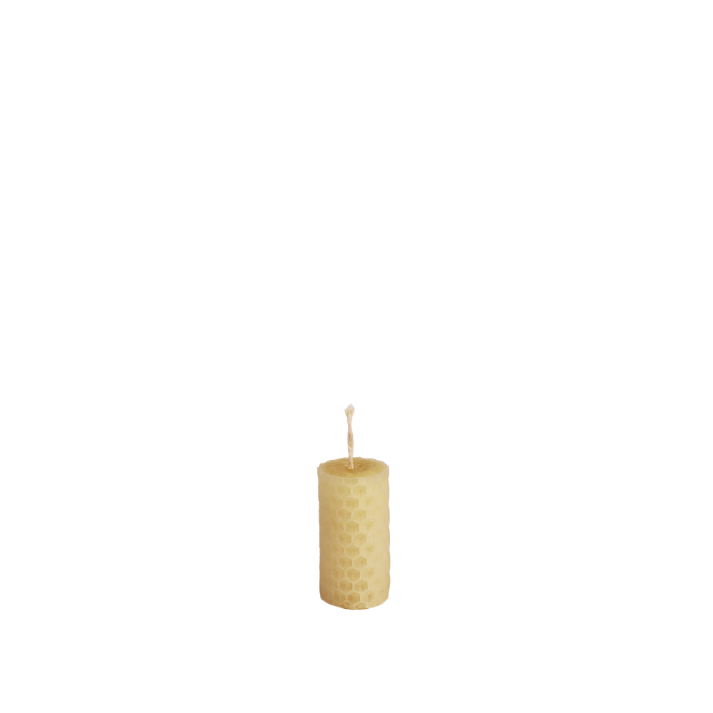 Beechworth Honey Hand Rolled Beeswax Mini Candle