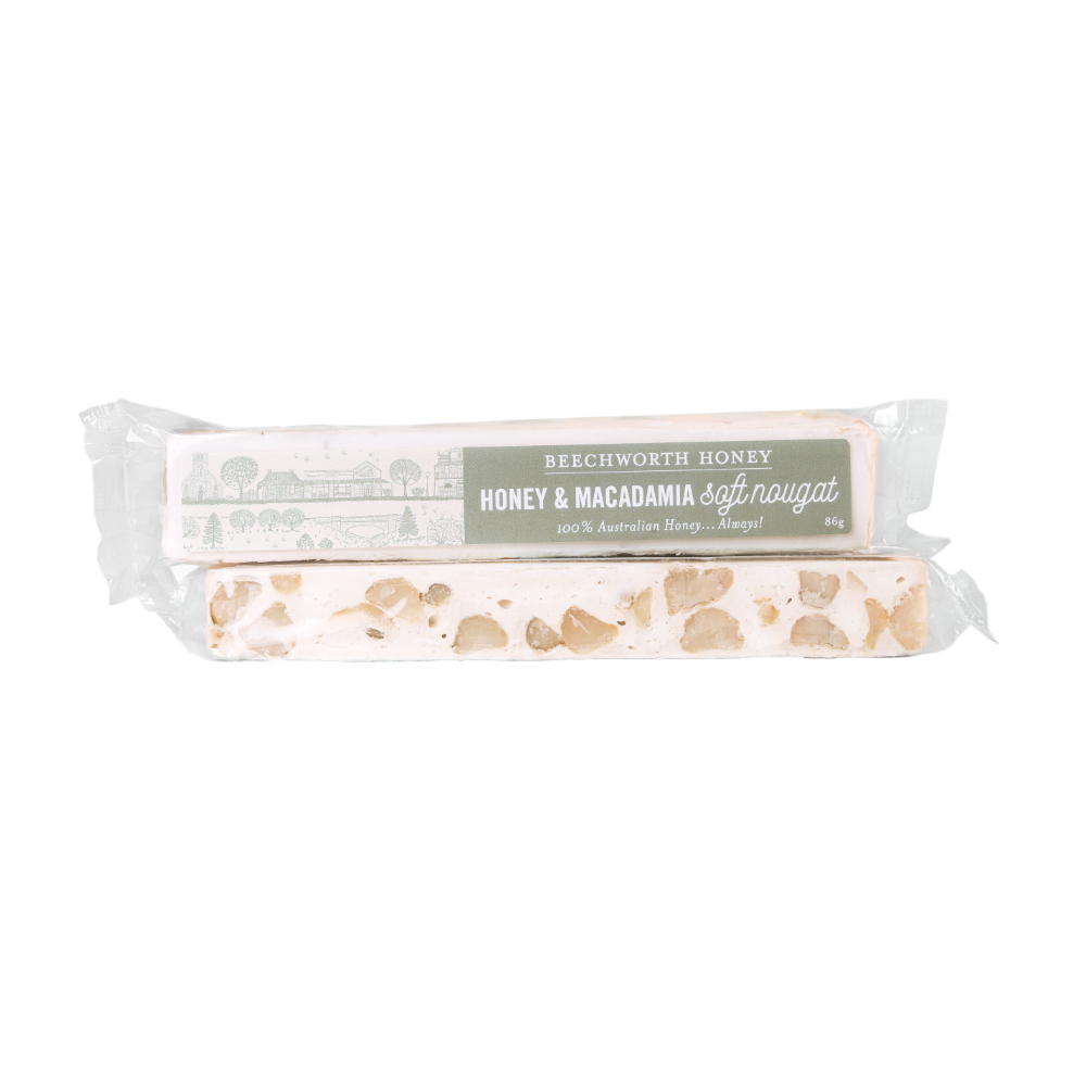 Honey & Macadamia Soft Nougat 86g