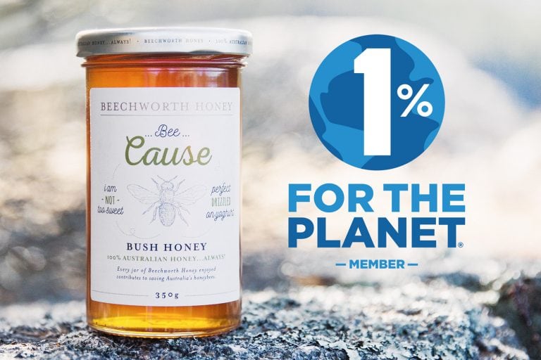 Bee Cause 1% for the Planet