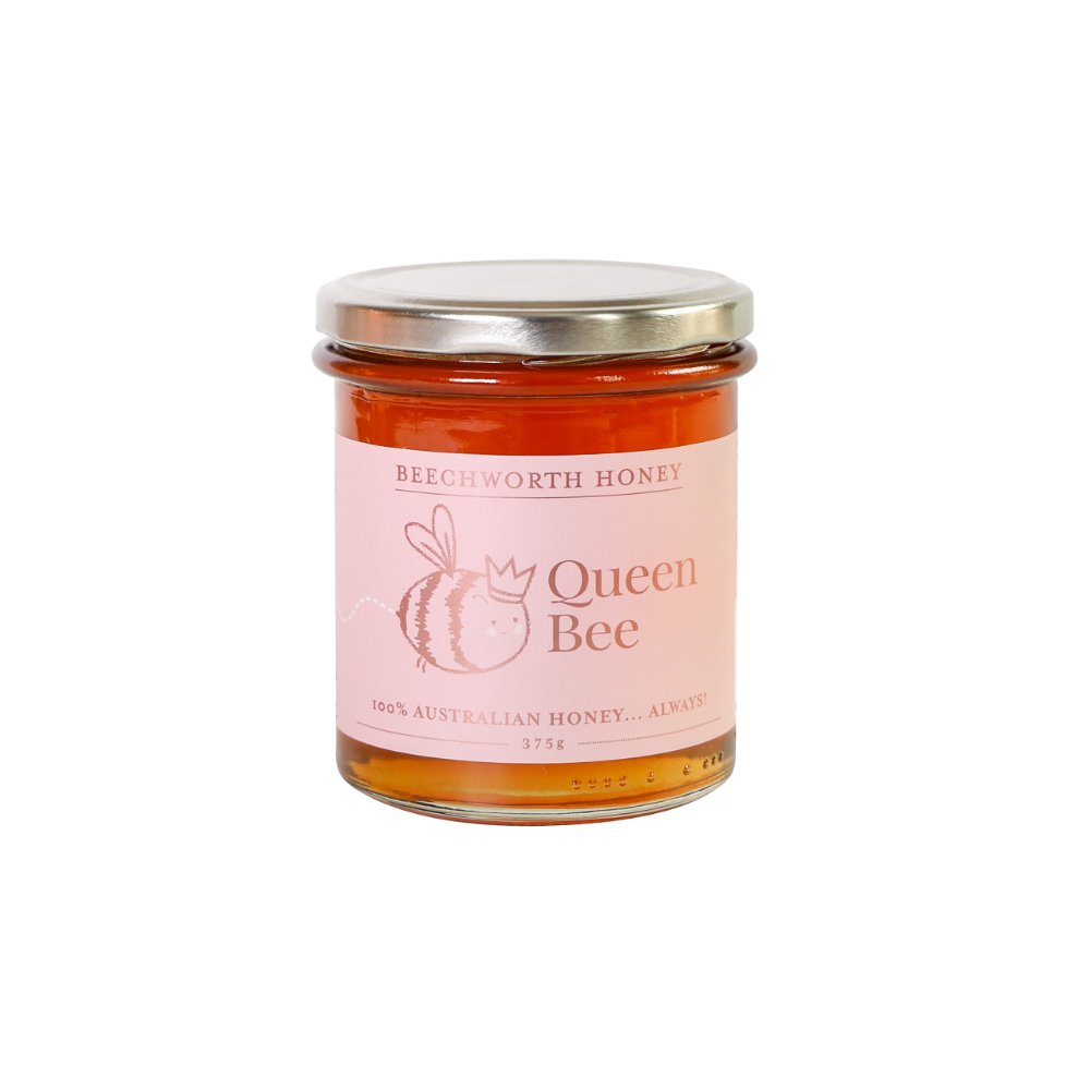 Beechworth Honey Queen Bee Honey Jar