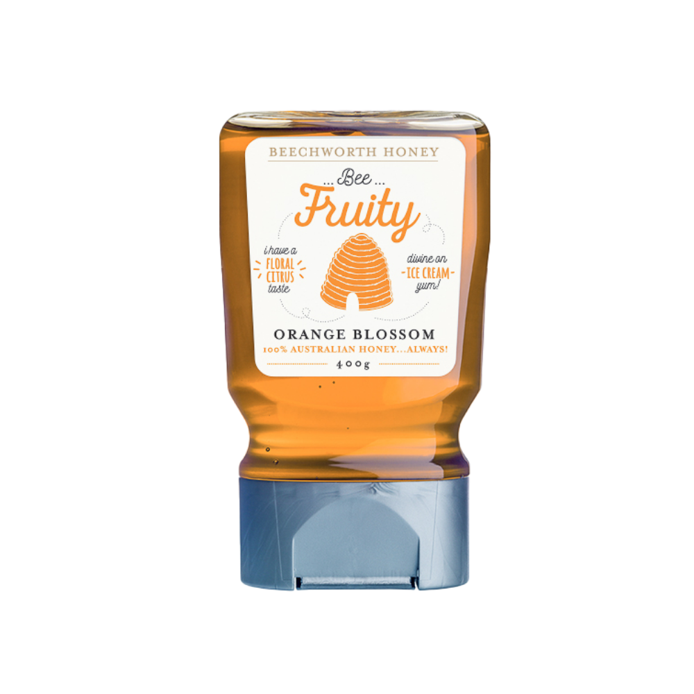 Bee Fruity Orange Blossom Honey 400g Squeeze