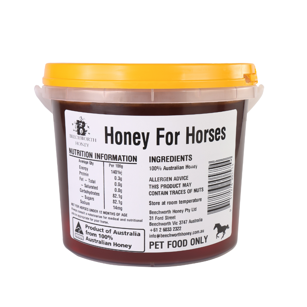 Honey for Horses 3kg Tub Beechworth Honey