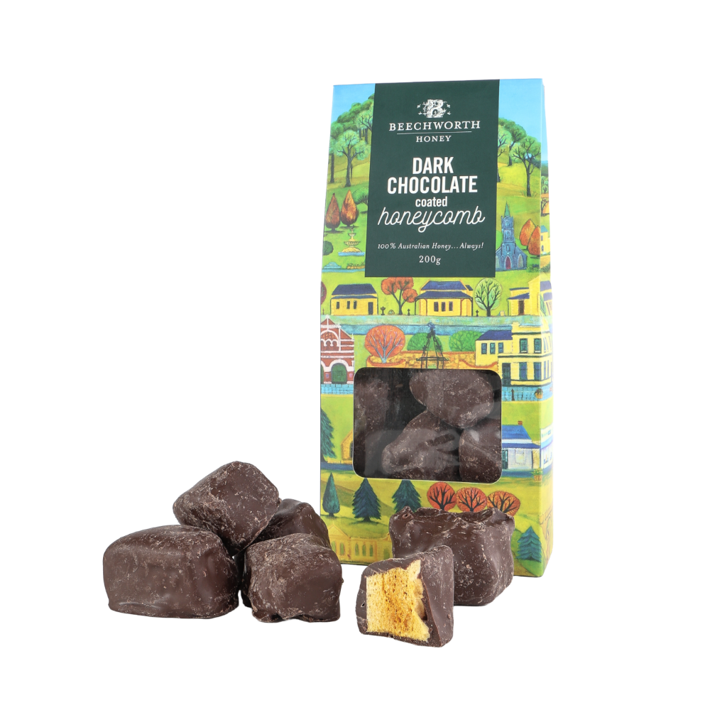 Beechworth Honey Dark Chocolate Coated Honeycomb 200g