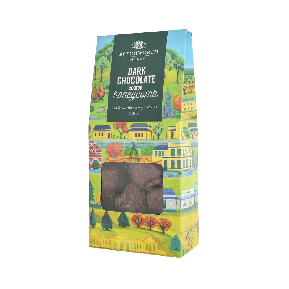 Beechworth Honey Dark Chocolate Coated Honeycomb 200g