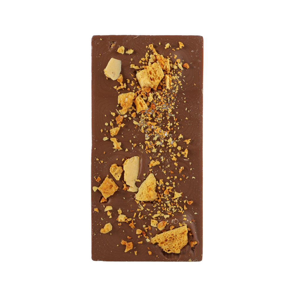 Beechworth Honey Milk Chocolate with Honeycomb Block 100g - Pieces
