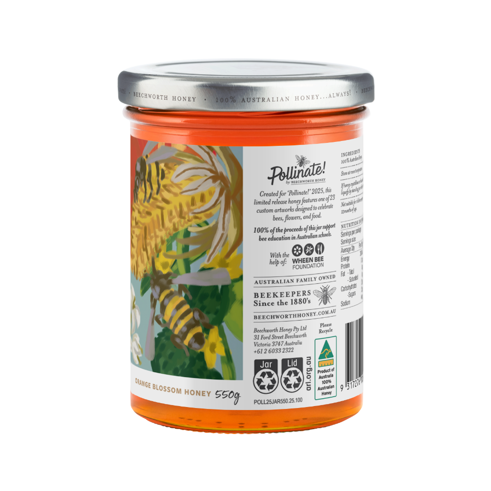 POLL25JAR550-Cat-Lien_Pollinate-Honey-2025_Cat-Lien-Bui_550g_back