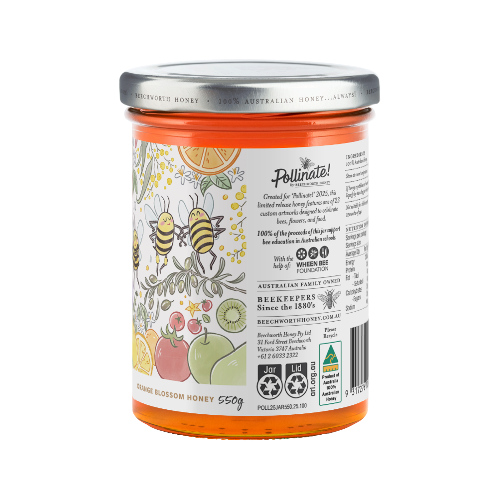 POLL25JAR550-Jin_Pollinate-Honey-2025_Jin-Chong_550g_back