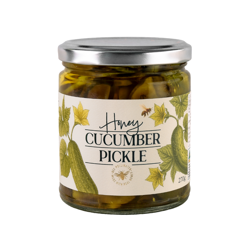 Honey Cucumber Pickle - Front